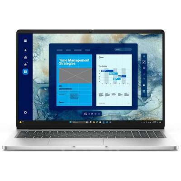 C7G6J 16 in. Pro PC16250 Touch Intel Core Ultra 7 265U VPro 12 Cores 16 GB RAM & 512 GB SSD FHD Windows 11 Pro Notebook, Platinum Silver Metallic